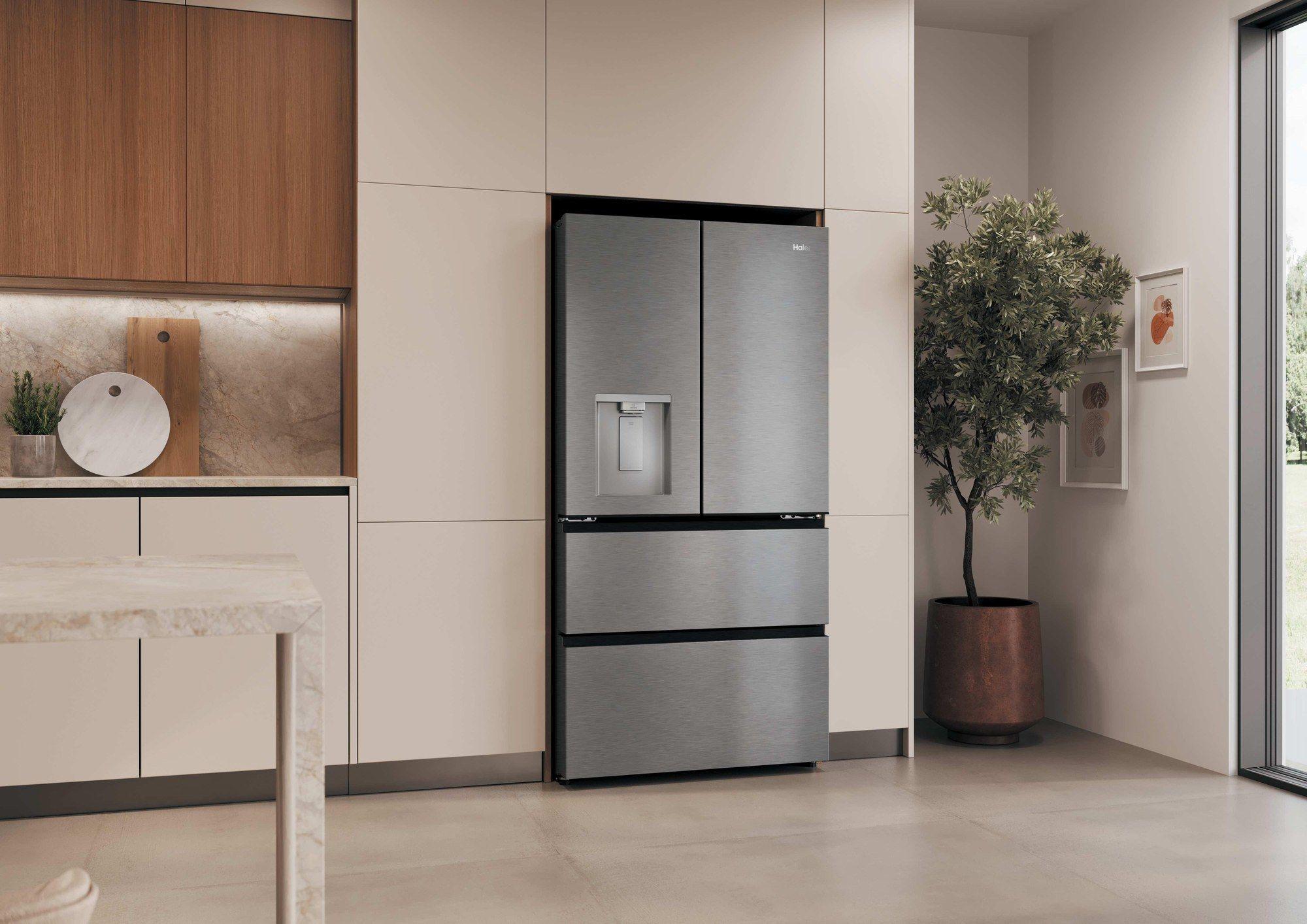Frigorífico Americano Independente HAIER HFR59F18CWMM (700 L - hOn - 182,5x90,5x73,8 cm - Inox/Platina), miniatura 12