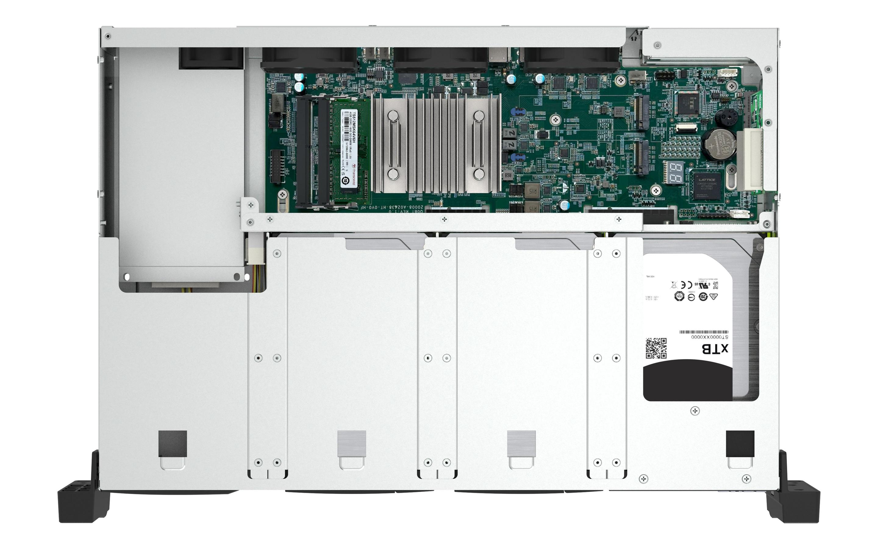 NAS QNAP TS-855EU-8G (Serial ATA II, Serial ATA III - 8 GB - 8 baias - Preto), miniatura 6