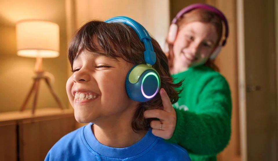 Auscultadores Infantis PHILIPS TAK4200MP/00 (Binaural - Sem fios - Supra-aural - Laranja, Roxo e Rosa), miniatura 12