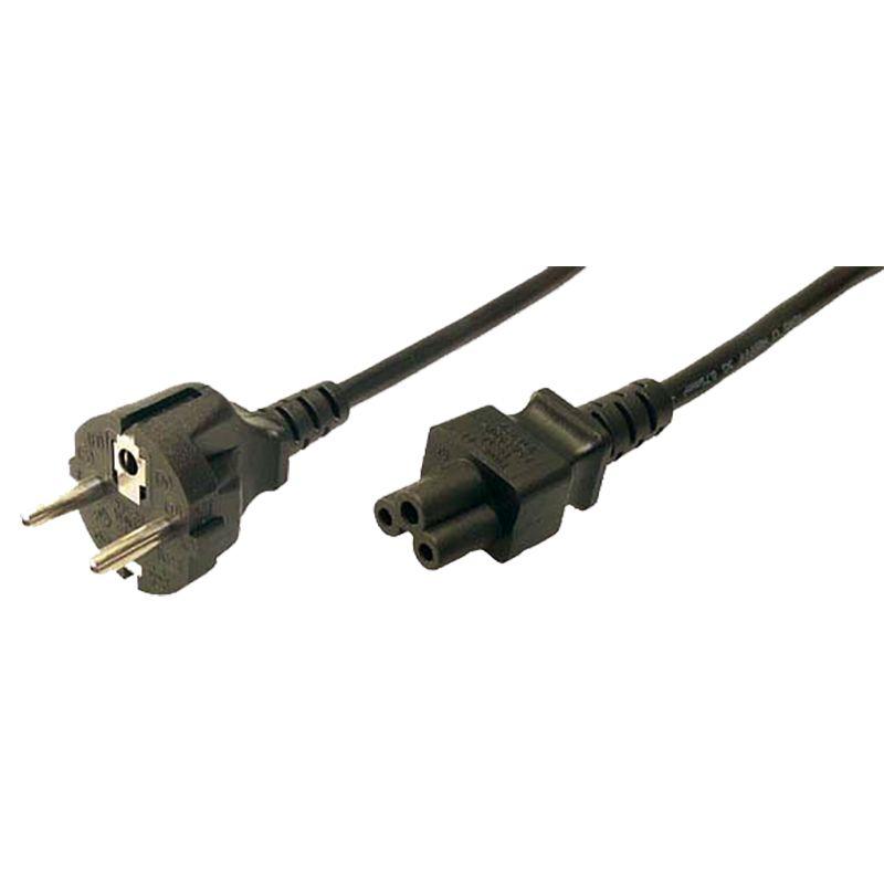 Cabo de Alimentação LOGILINK CP093 (1,8 m - Acoplador C5 - Preto)