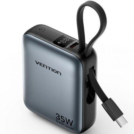 Powerbank VENTION FHFH0 (10000 mAh - Cinzento)