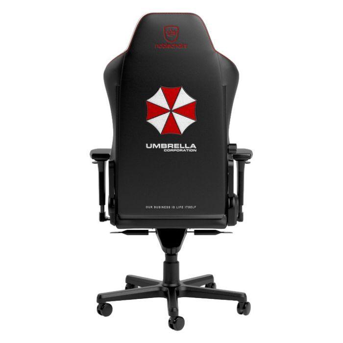 Cadeira Gaming NOBLECHAIRS HERO Resident Evil Umbrella Edition (Branco/Preto), miniatura 6
