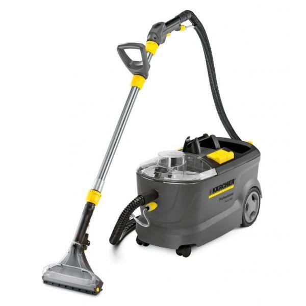 Aspirador de Injeção-Extração KÄRCHER Professional Puzzi 10/1 (Altura 44 cm - 25,4 kPa - Tapetes, pisos duros - Preto e Amarelo), miniatura 2