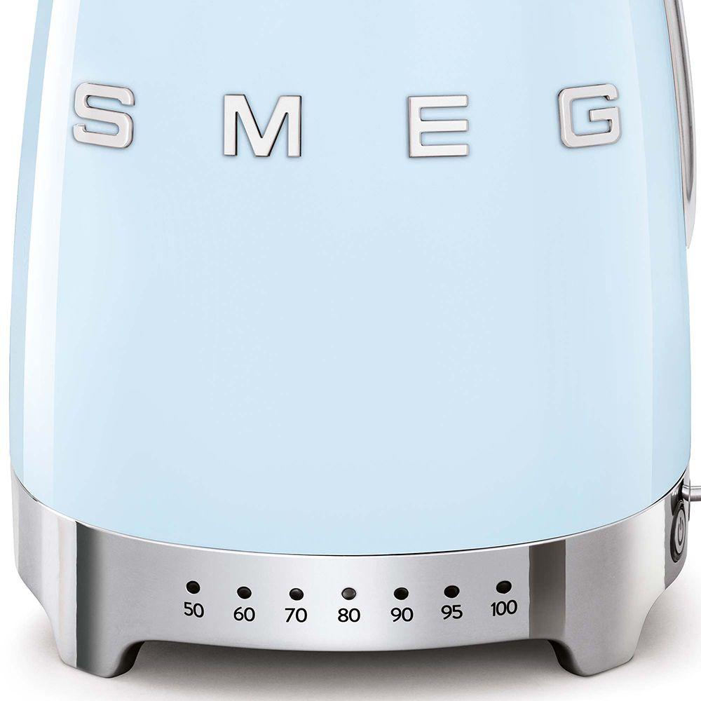 Jarro Elétrico SMEG KLF04PBEU (2400 W - 1,7 l - Plástico, Aço inoxidável - Azul), miniatura 3