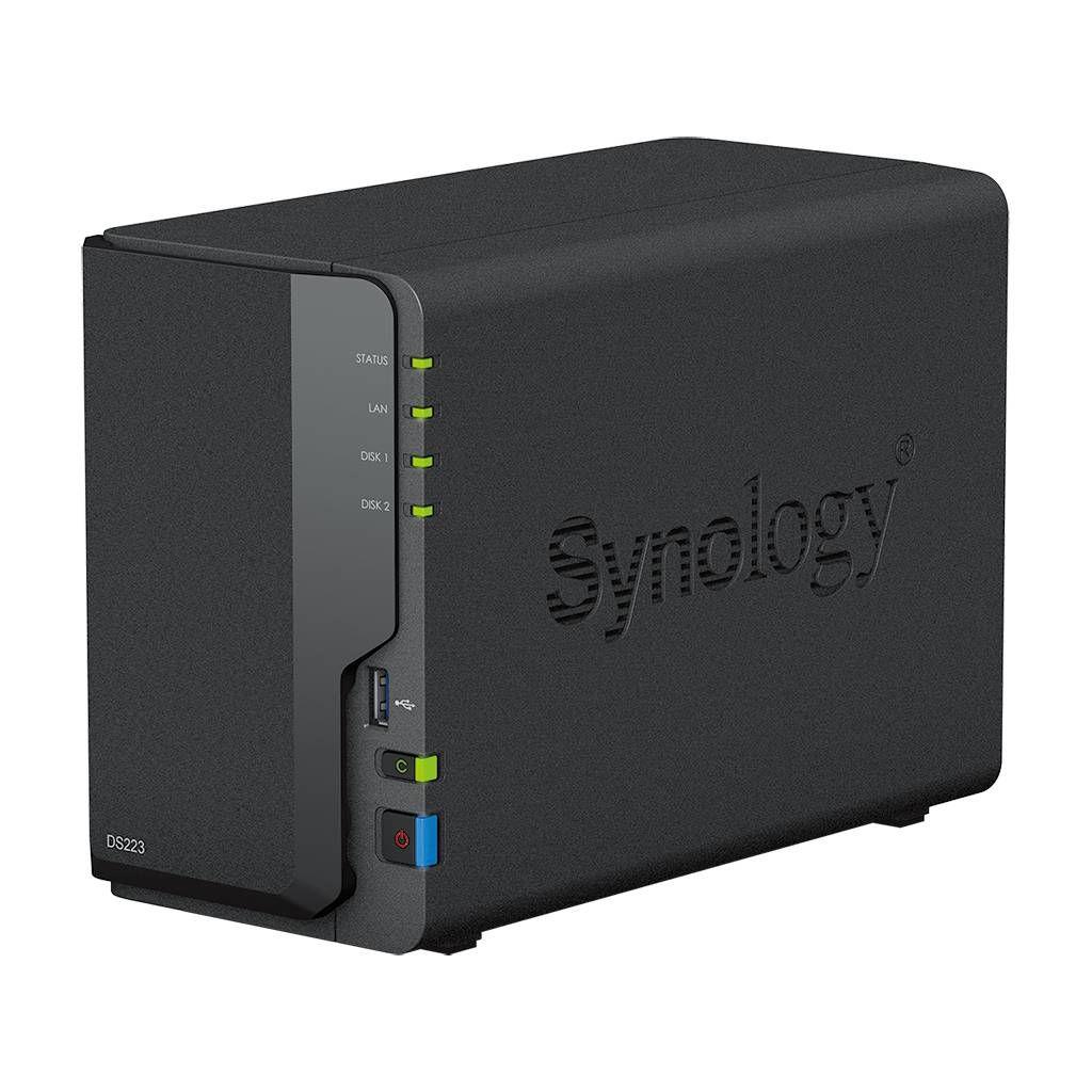 NAS SYNOLOGY DiskStation DS223 (2.5/3.5 " - Serial ATA III - Realtek) — miniatura 2