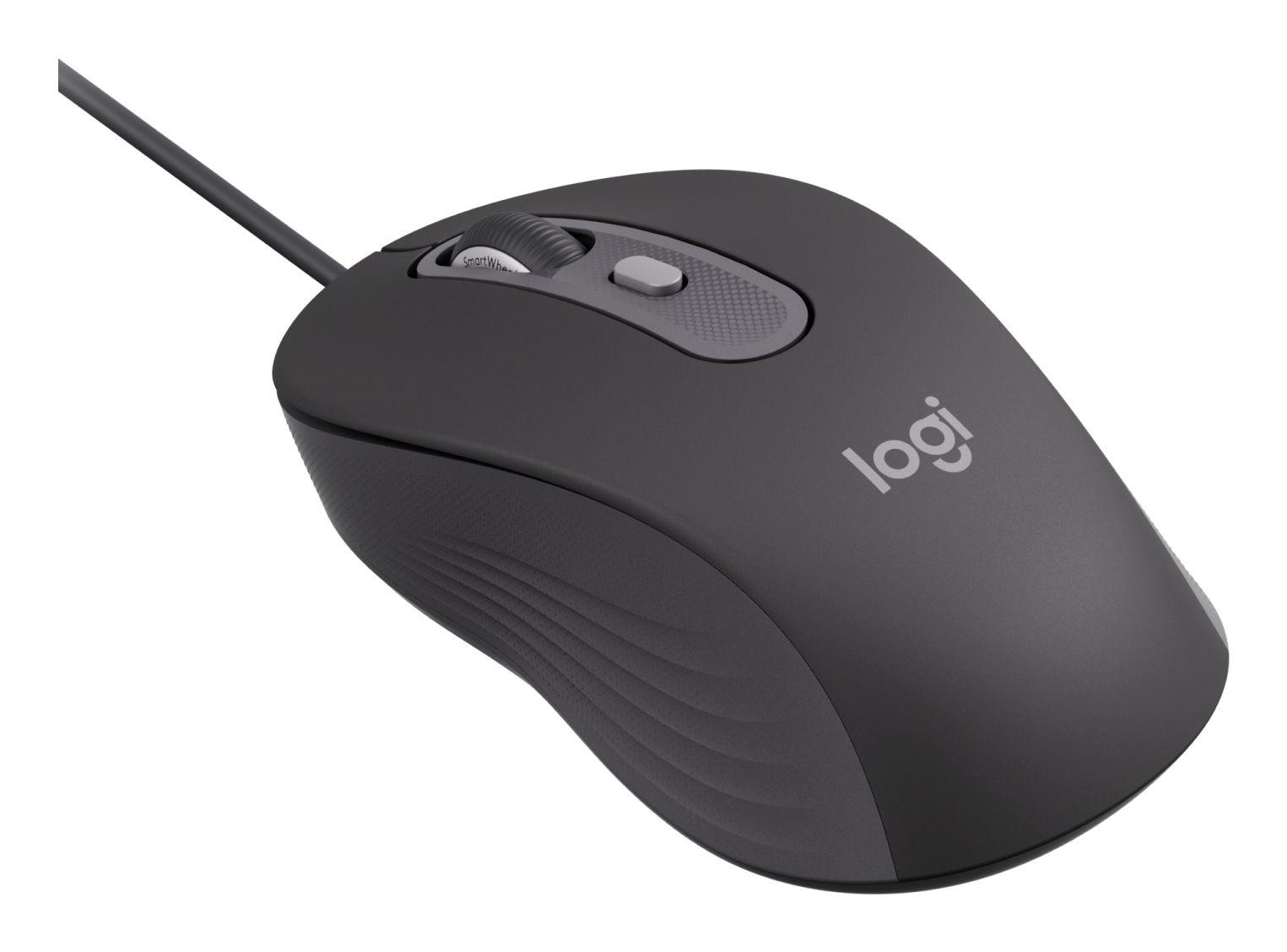 Rato LOGITECH Signature M520 L for Business (Ambidestro - 4000 DPI - Ótico - Grafite) — miniatura 2