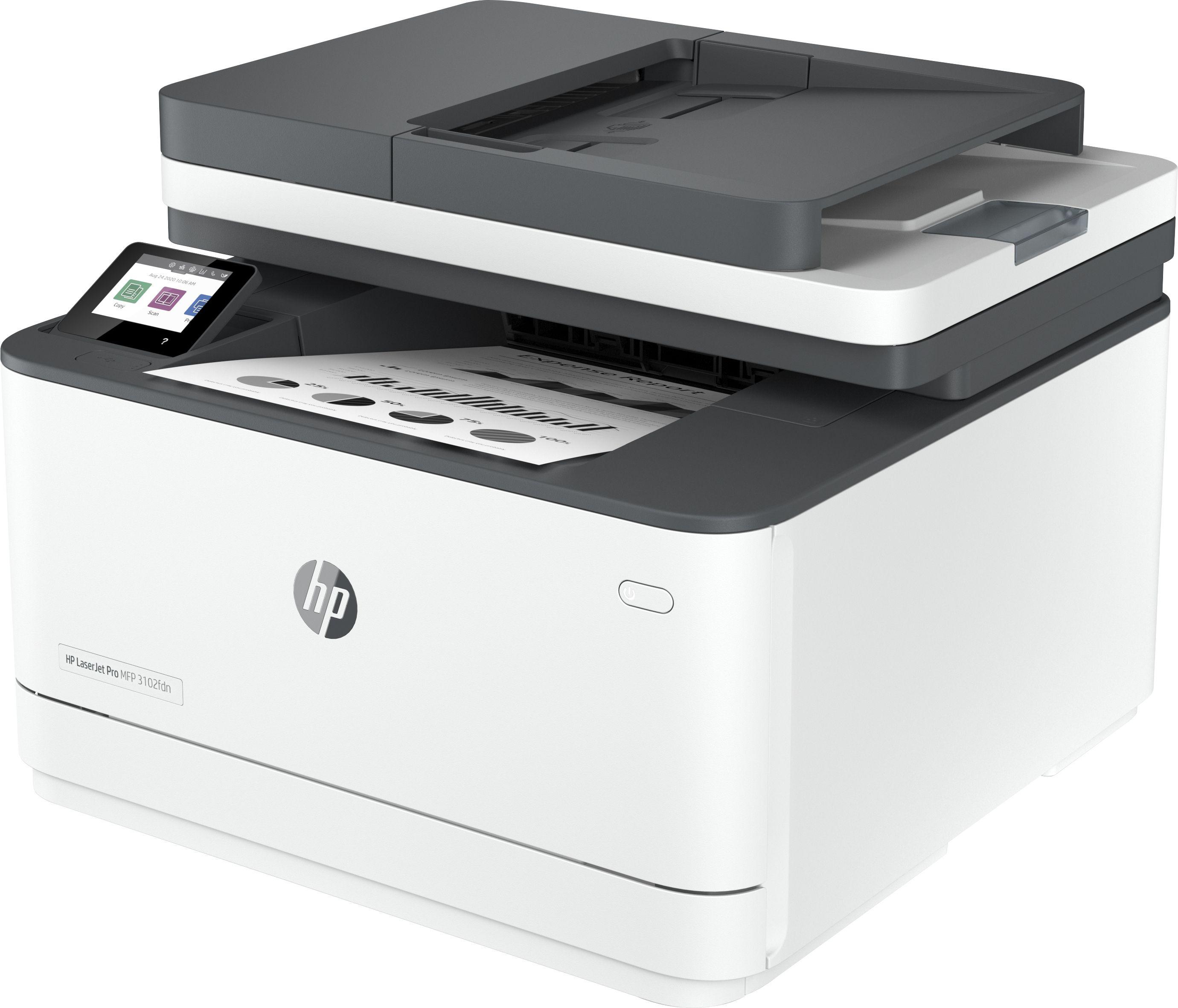 Impressora Multifuncional Laser HP LaserJet Pro 3102fdn (A4 - Impressão a preto e branco - 250 folhas - Branco), miniatura 2