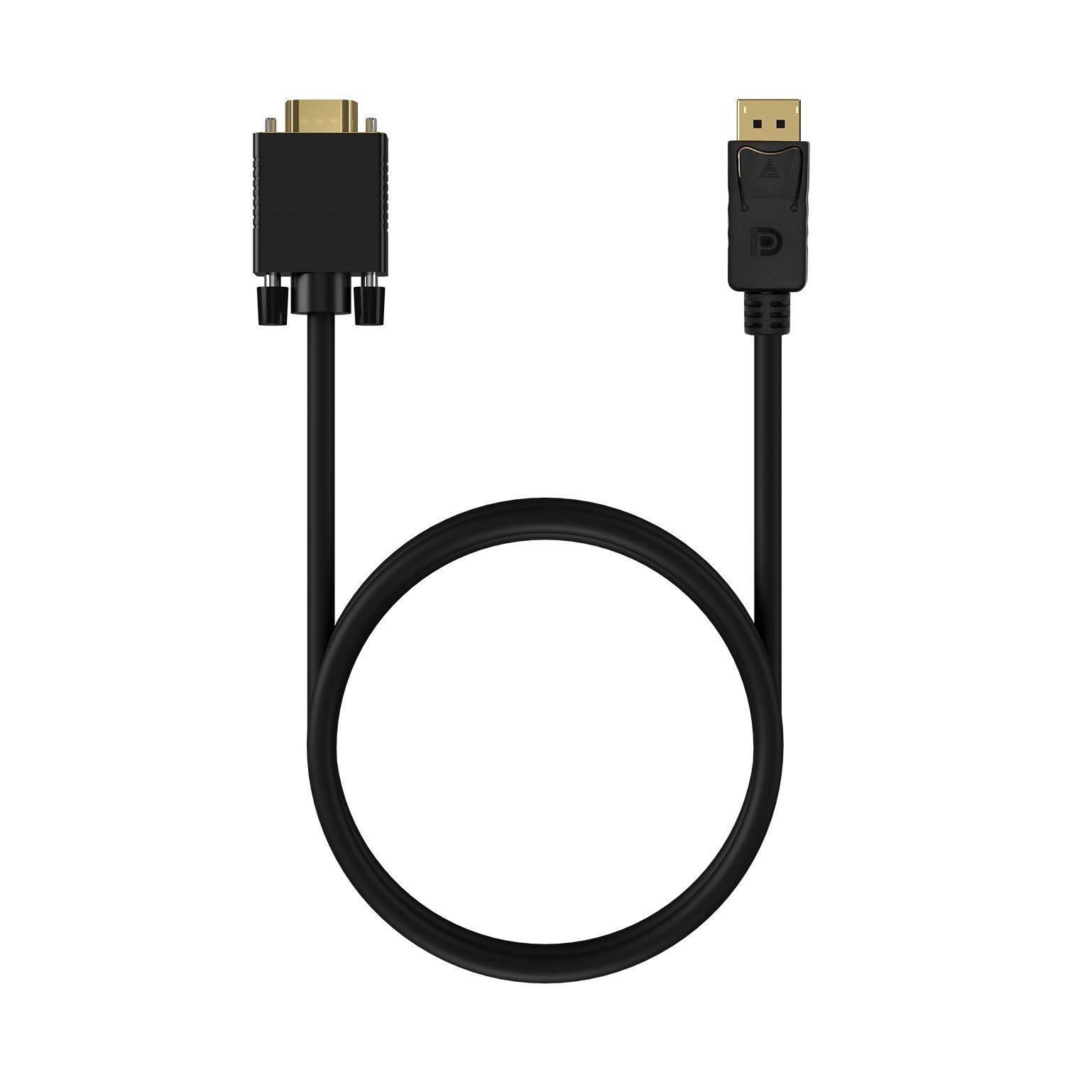 Cabo Conversor DisplayPort para VGA AISENS A125-0552 (1 m - Preto), miniatura 3