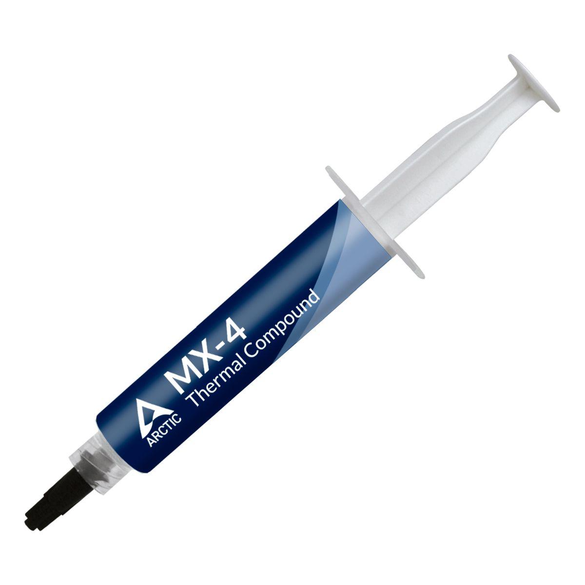 Pasta Térmica ARCTIC MX-4 2019 (Cola térmica - 8,5 W/m·K - 2,5 g/cm³ - Azul e Branco)