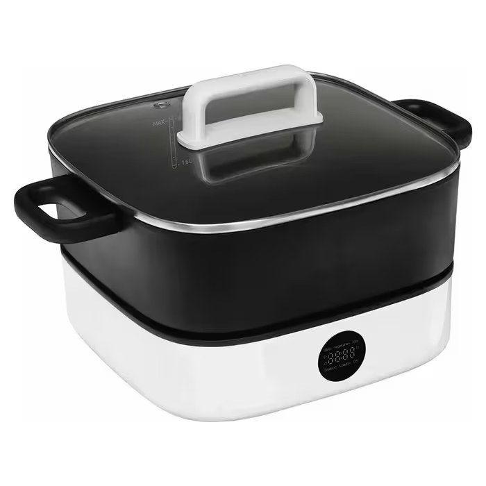 Panela Multifuncional XIAOMI Hot Pot Cooker BHR9704EU (Altura 23,7 cm - Preto e Branco) — miniatura 2