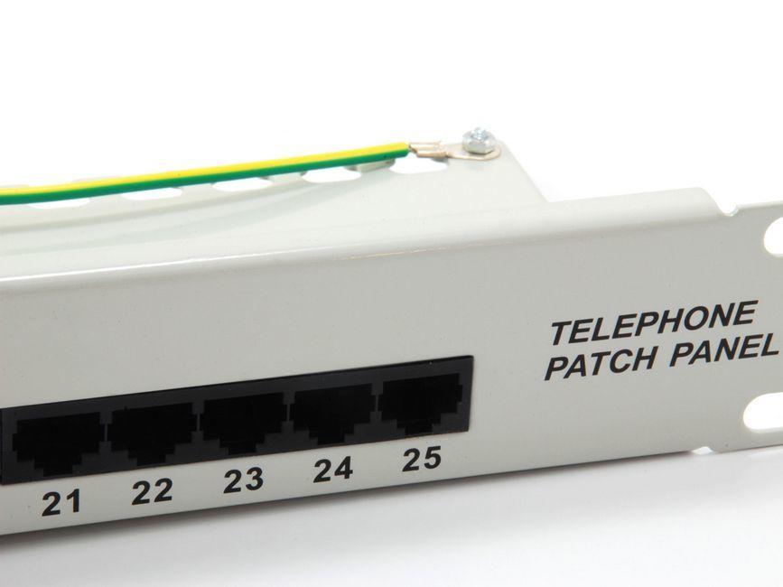 Painel de Patch EQUIP 125296 (25x RJ45 - Cat3 UTP - 1U - Cinzento) — miniatura 3