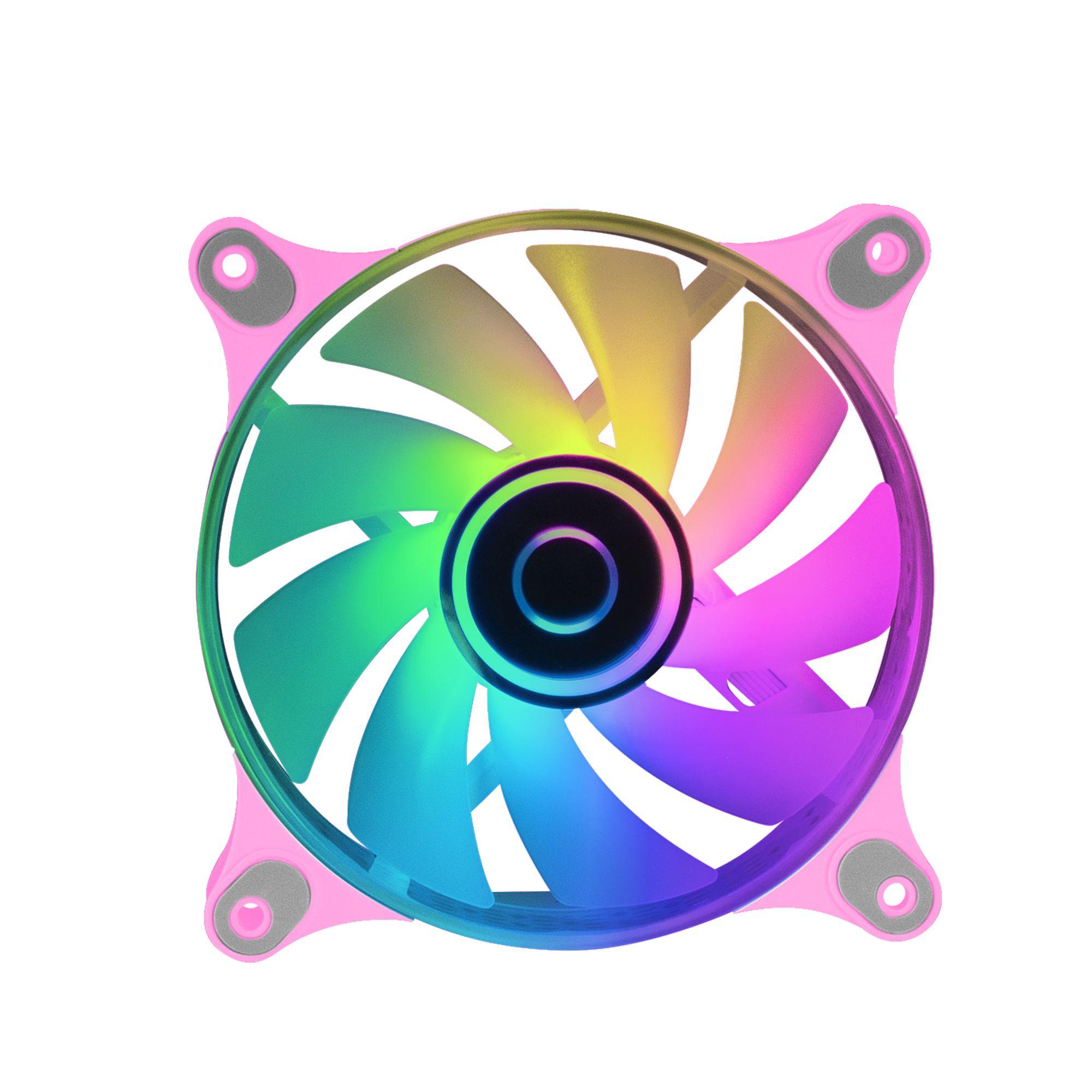 Ventoinha para Caixa de PC MARS GAMING MF-3D (ARGB - Rosa) — miniatura 2