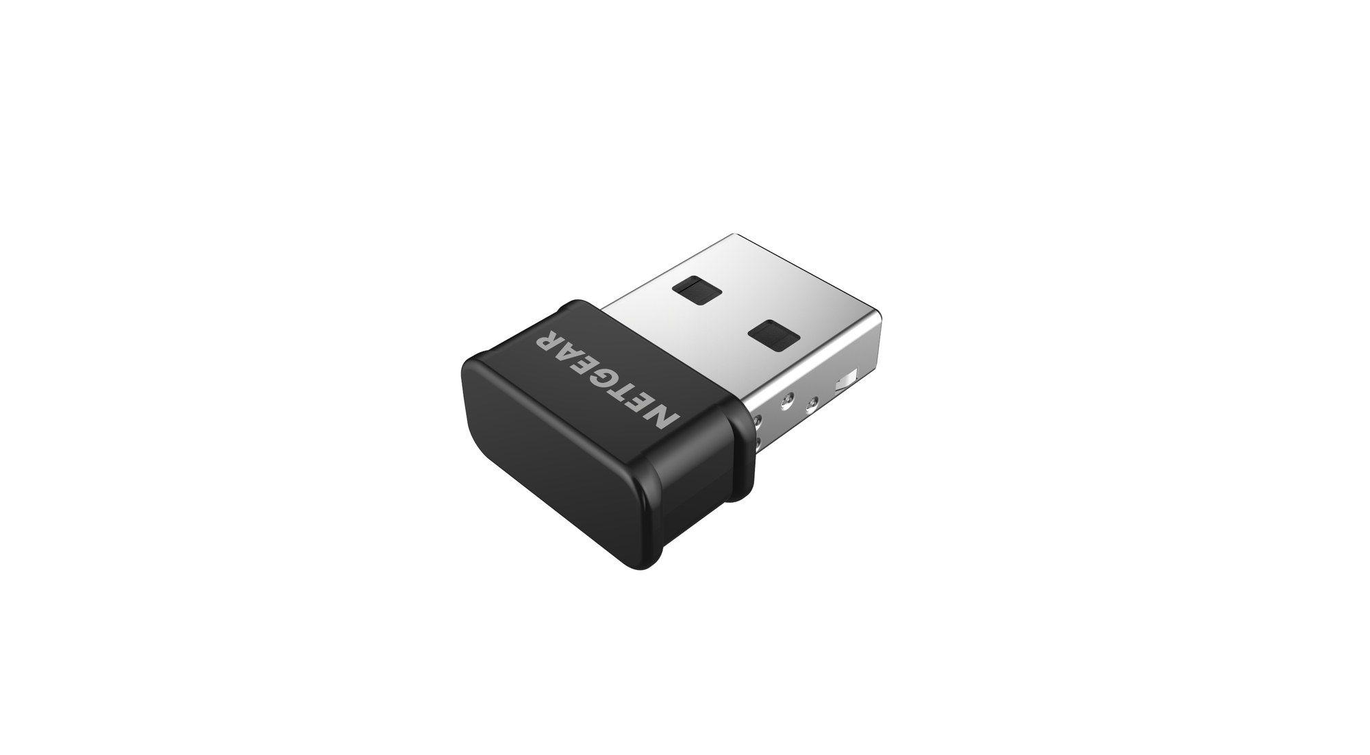 Adaptador USB Wi-Fi NETGEAR A6150 Nano (Wi-Fi 5 - 2,4 GHz e 5 GHz - 867 Mbit/s - Preto), miniatura 2