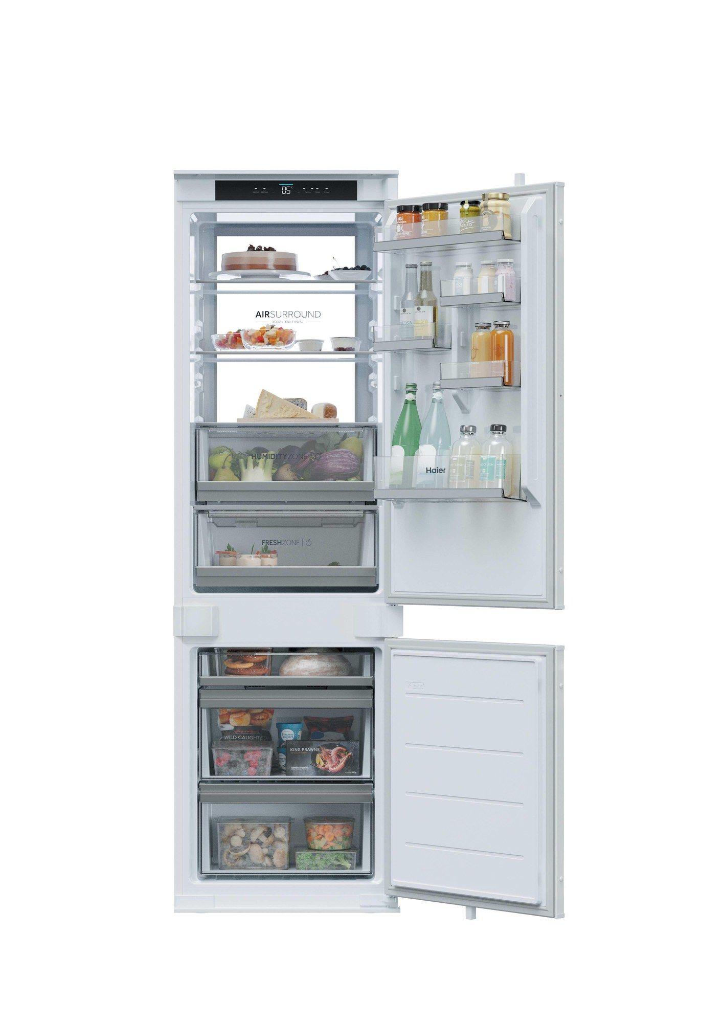 Frigorífico Combinado de Encastre HAIER HBQ7518AT (268 L - 177,2x54x55 cm - 177 cm - Branco) — miniatura 2