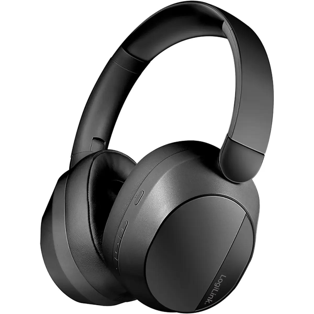 Headset Sem Fios LOGILINK BT0071 (600 mAh - Preto), miniatura 2