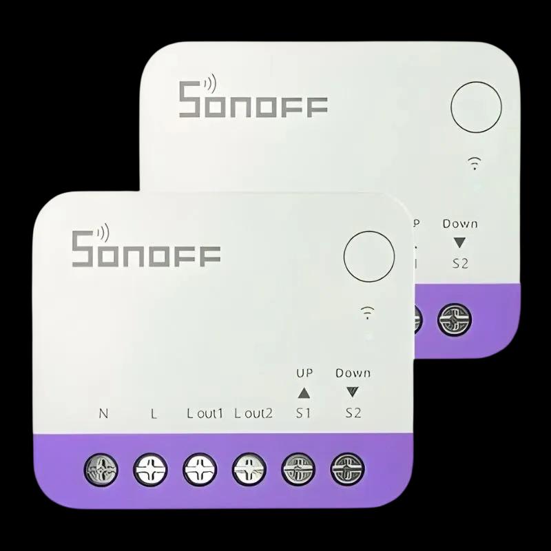 Interruptor Inteligente para Estores SONOFF MINI-RBS (Branco)