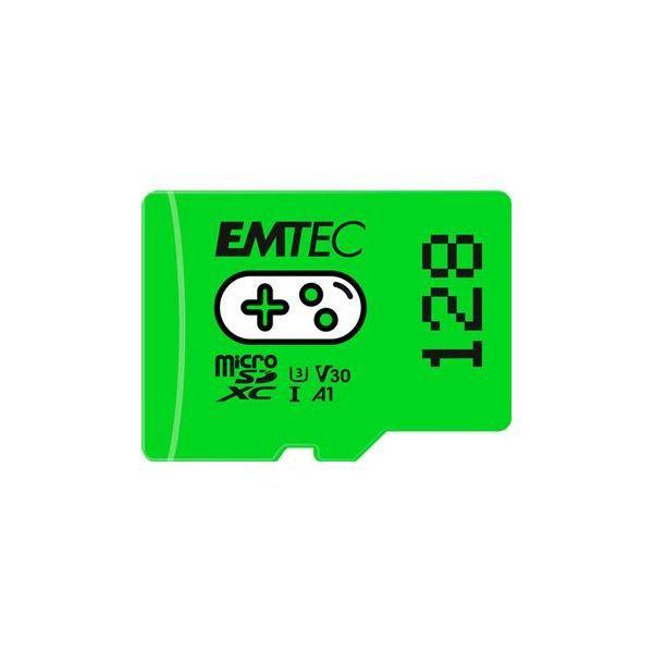 Cartão de Memória EMTEC ECMSDM128GXCU3G (128GB - Classe 10 - 100 MB/s - Verde), miniatura 2