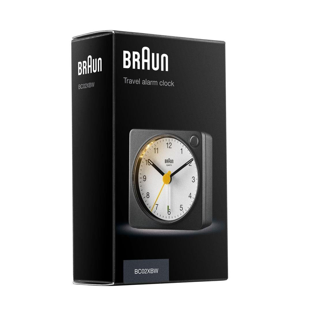 Despertador Analógico BRAUN BC02XBW (Preto e Branco) — miniatura 6