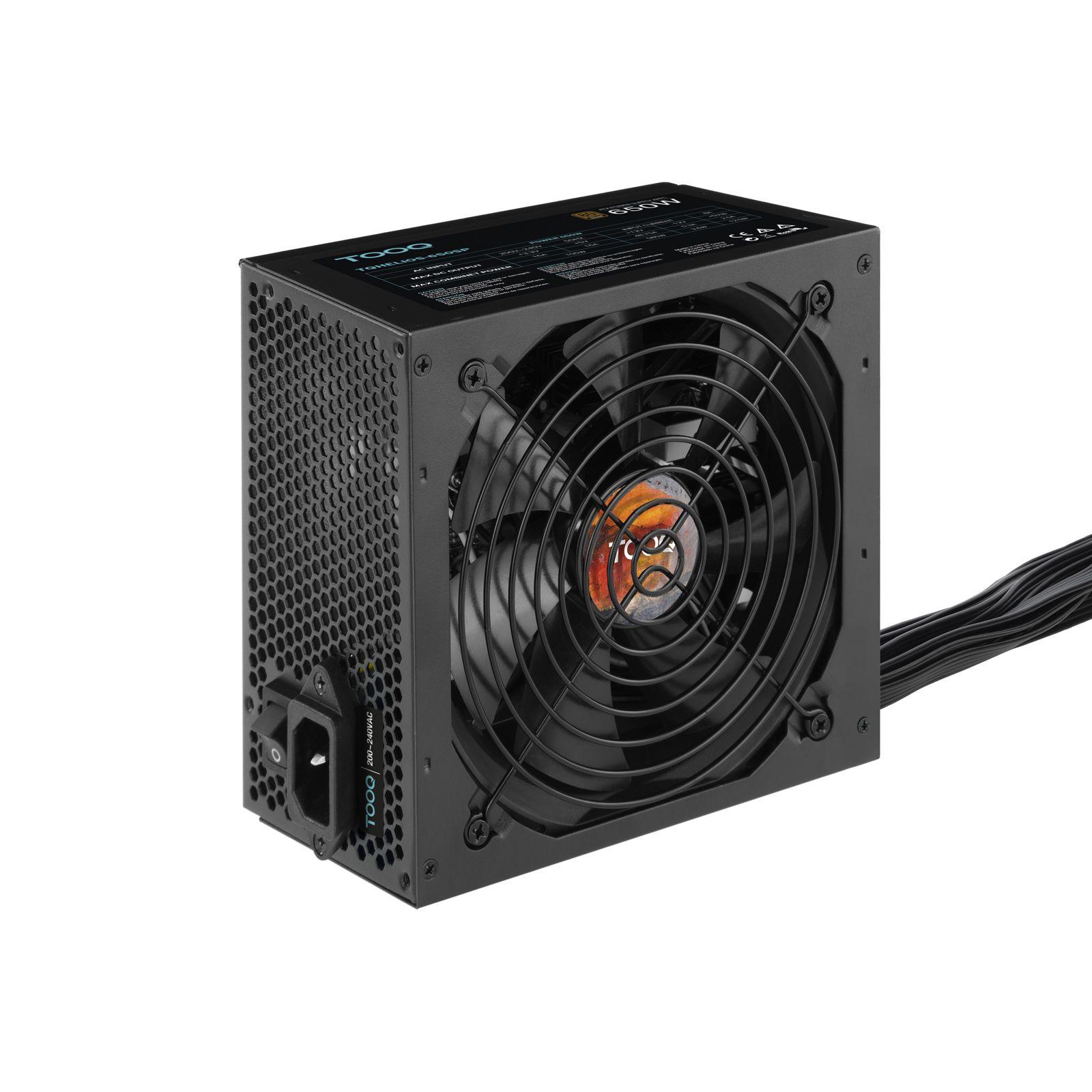 Fonte de Alimentação TOOQ TQHELIOS-650SP (ATX - 650 W - 80 PLUS Bronze - Preto)