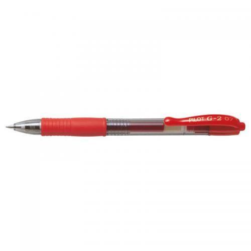 Caneta de Gel PILOT G-2 7 (Plástico - Vermelho) — miniatura 3
