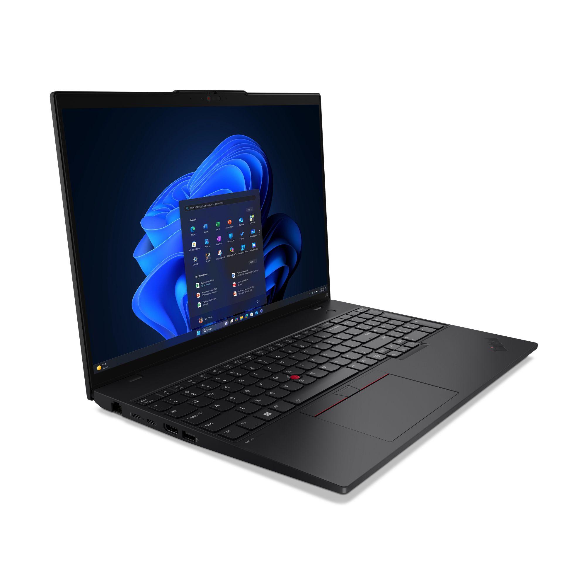 Computador Portátil LENOVO ThinkPad L16 G2 (21SA0016GE) (Core Ultra 5 225U - 16GB - 512GB SSD - 16" - Layout DE - Preto), miniatura 5