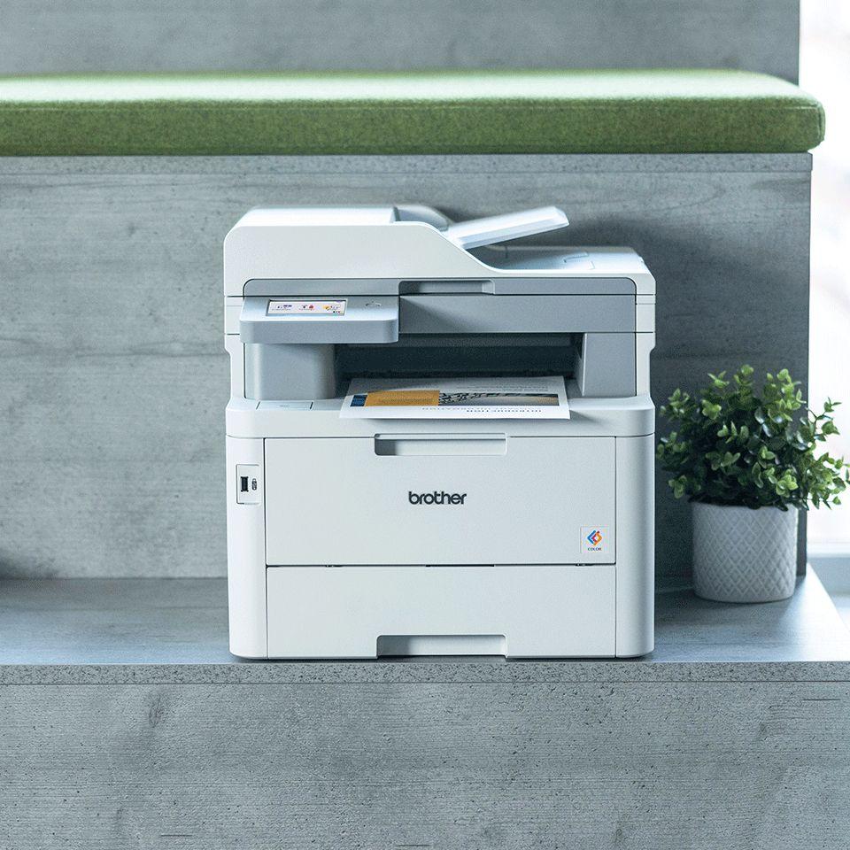Impressora Multifunções Laser LED BROTHER MFC-L8340CDW (Impressão a cores - 250 folhas - Branco), miniatura 6