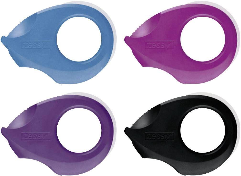 Dispensador de Fita Adesiva TESA Mini 58230-00000-02 (19 mm x 10 m - Cores Sortidas)