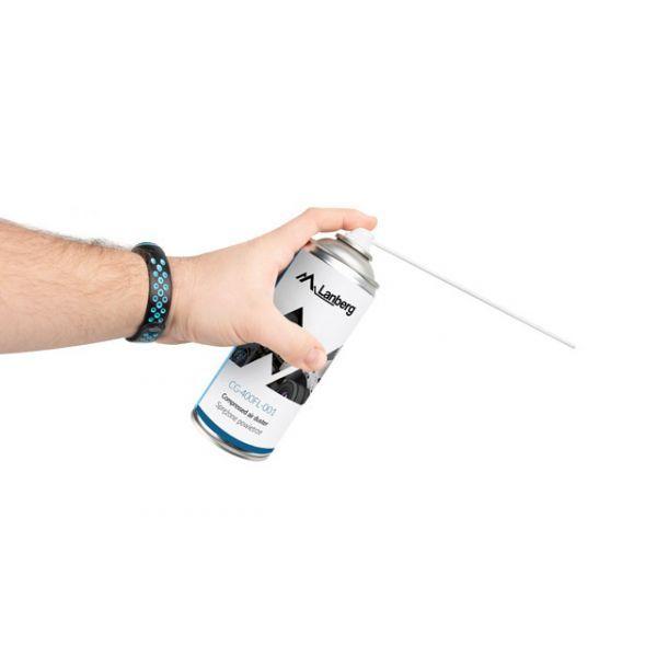 Spray de Ar Comprimido LANBERG CG-400FL-001 (Preto, Azul e Branco), miniatura 5