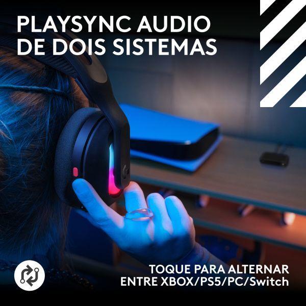 Headset Gaming LOGITECH G Astro A20 X (Binaural - Circum-aural - 4 cm - Preto), miniatura 2