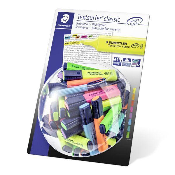 Marcador Fluorescente STAEDTLER Textsurfer Classic 364 Expositor de 100 Unidades (Ponta Biselada 1–5 mm - Cores Pastel e Vintage Sortidas), miniatura 2