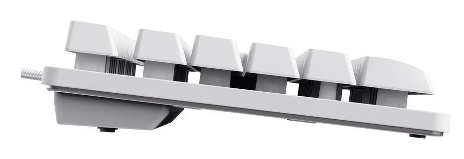 Teclado TRUST GXT 833W Thado (Espanhol - Interruptor de chave mecânico - USB - Branco) — miniatura 3