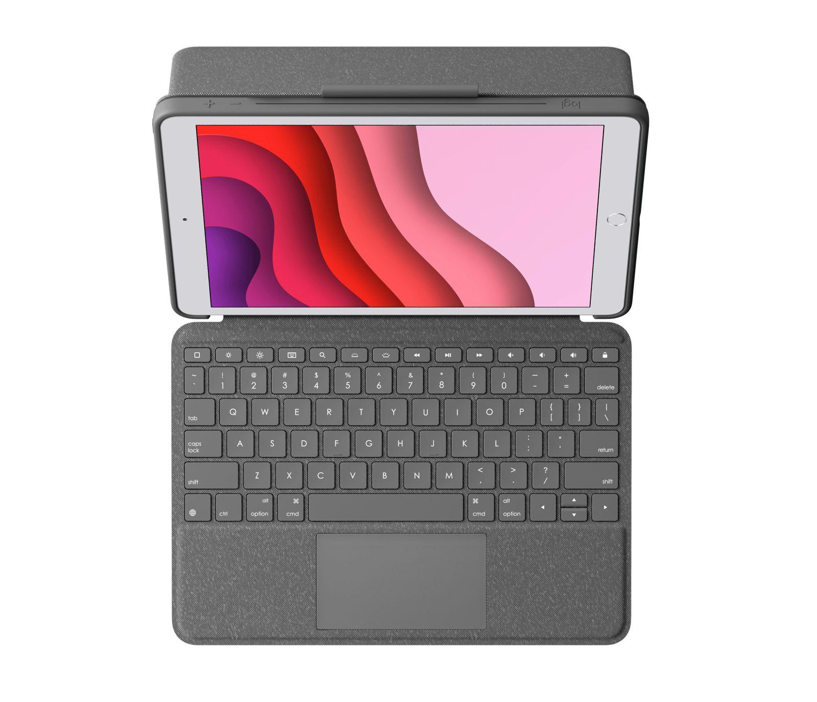 Teclado LOGITECH Combo Touch (Inglês - Smart Connector - Sem fios - Grafite), miniatura 2