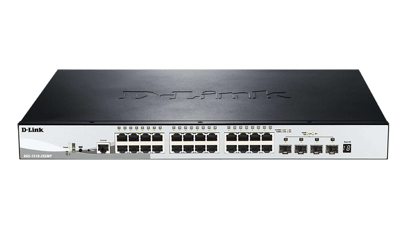 Switch Gerido D-LINK DGS-1510-20/E (Gigabit Ethernet - 1,5 MB - 76 Gbit/s - Cinzento) — miniatura 5