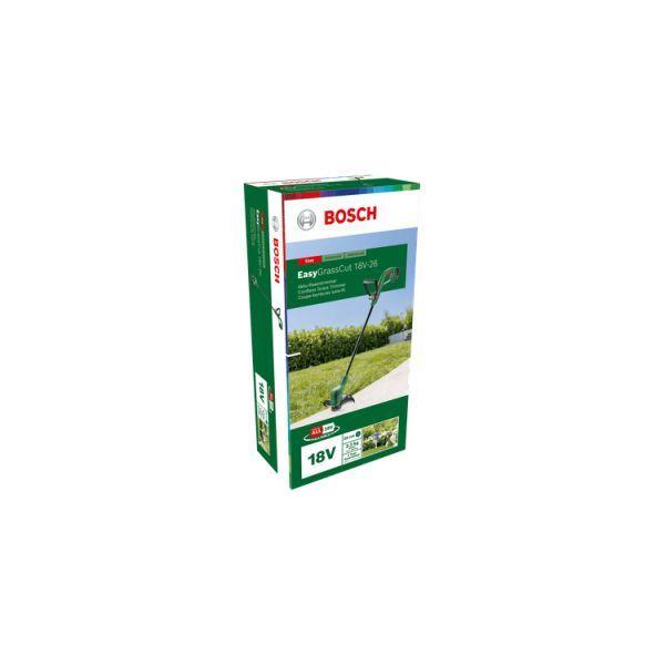 Aparador de Relva BOSCH EasyGrassCut 18V-26 (18V - Corte 26 cm - Preto e Verde) — miniatura 4