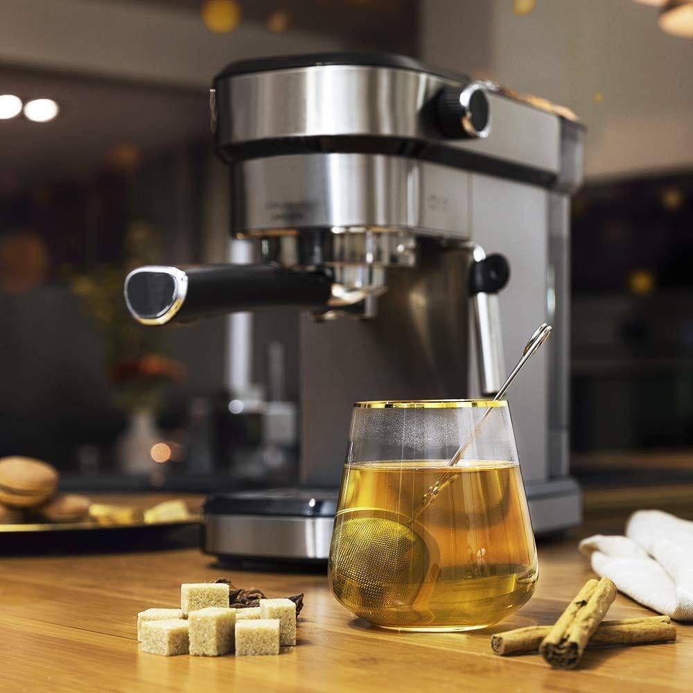 Máquina de Café Expresso CECOTEC Cafelizzia Steel (1350 W - 20 bar - 1,2 L - Inox e Preto), miniatura 3