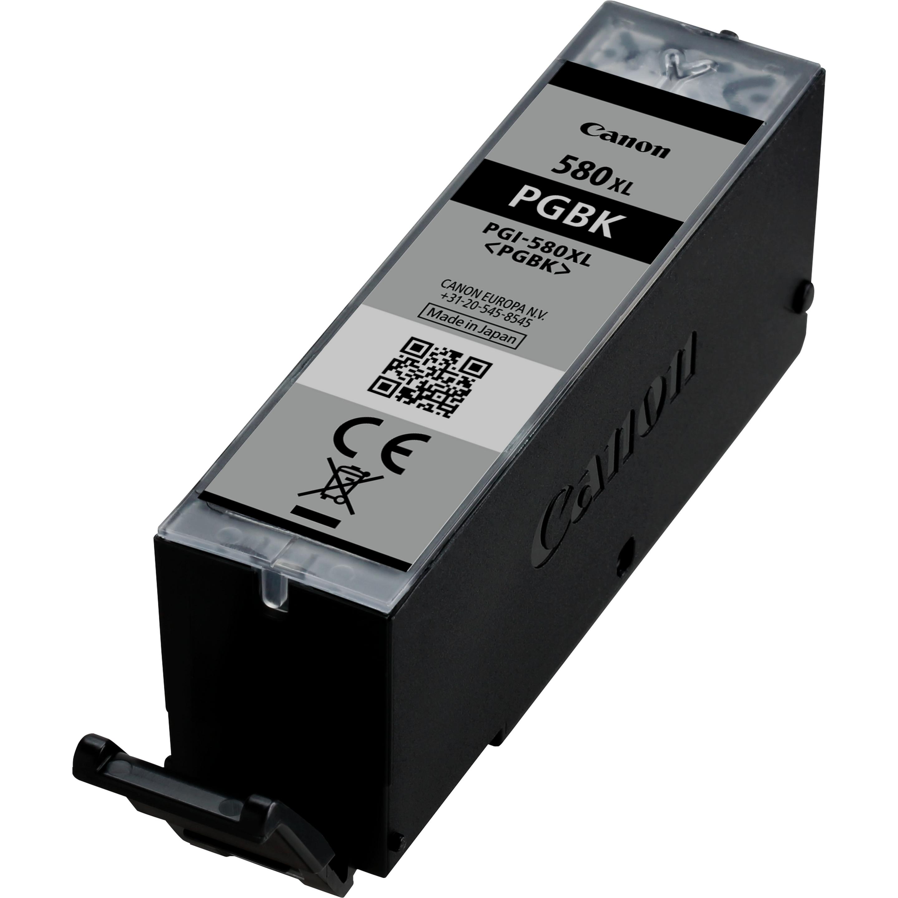 Tinteiro CANON PGI-580XL PGBK (400 páginas - Preto)