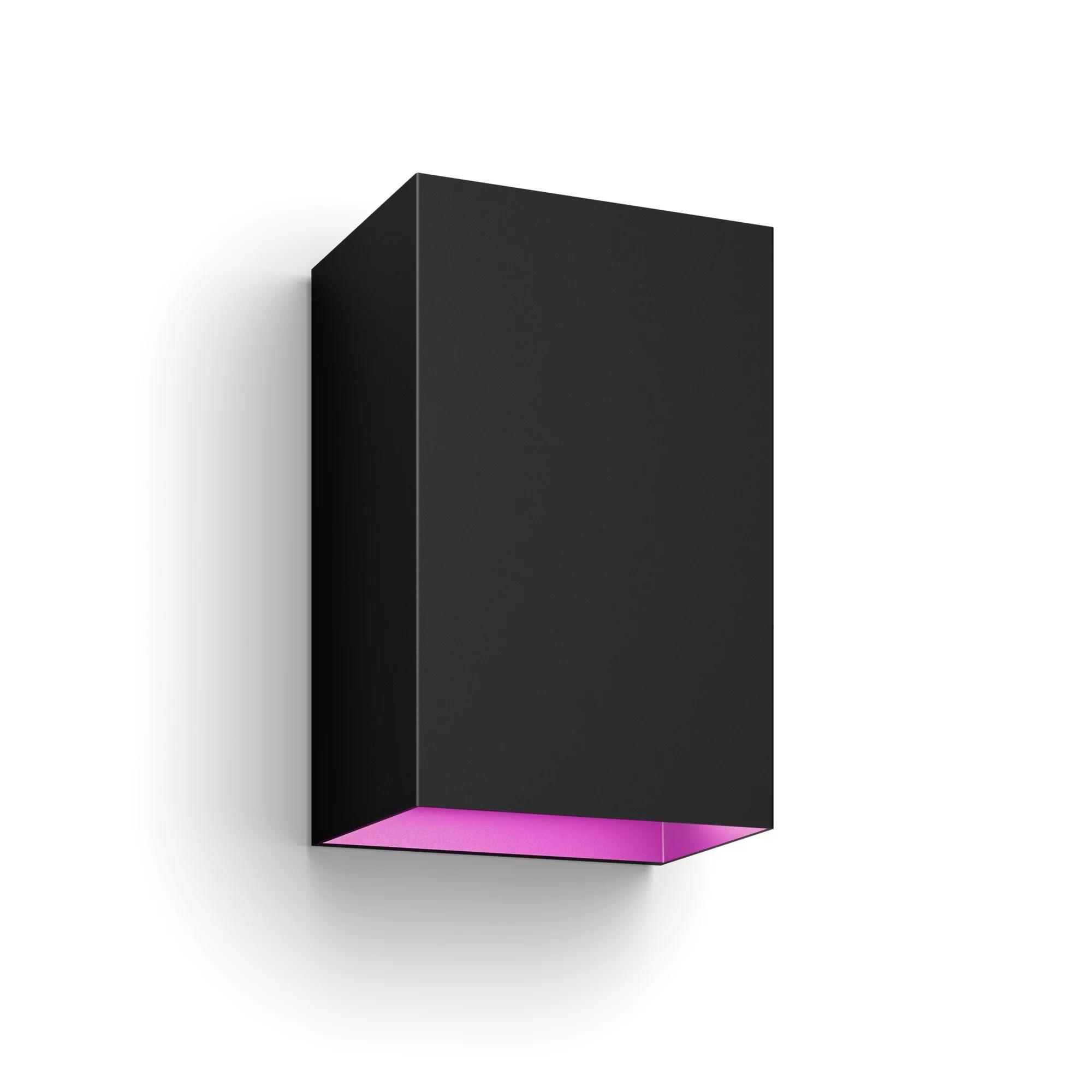 Aplique de Parede Exterior PHILIPS Hue Resonate (Metal - Preto)