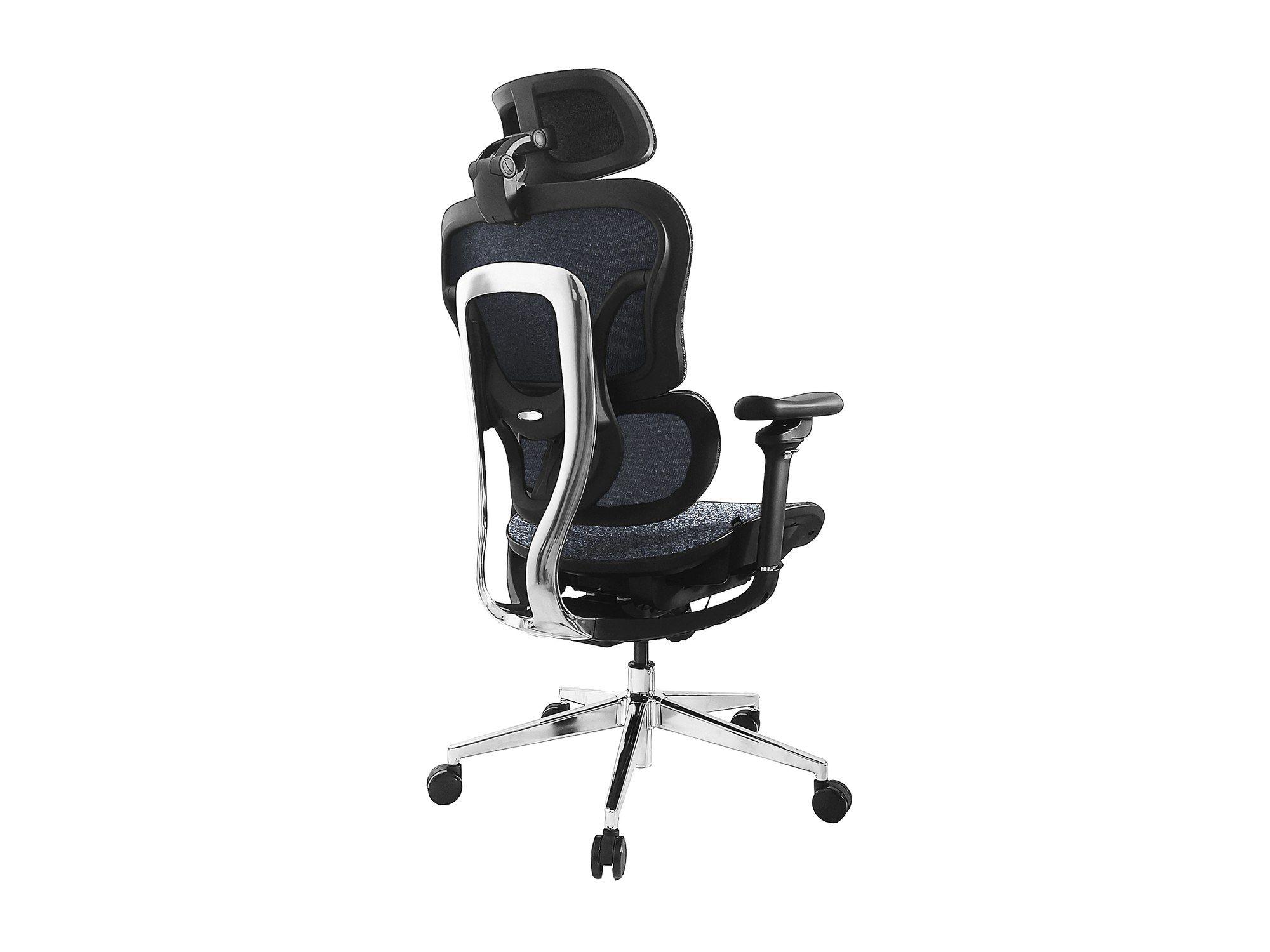 Cadeira de Escritório Ergonómica EQUIP 651052 (150 kg - 135 cm - Rede, Nylon - Preto e Prateado), miniatura 2