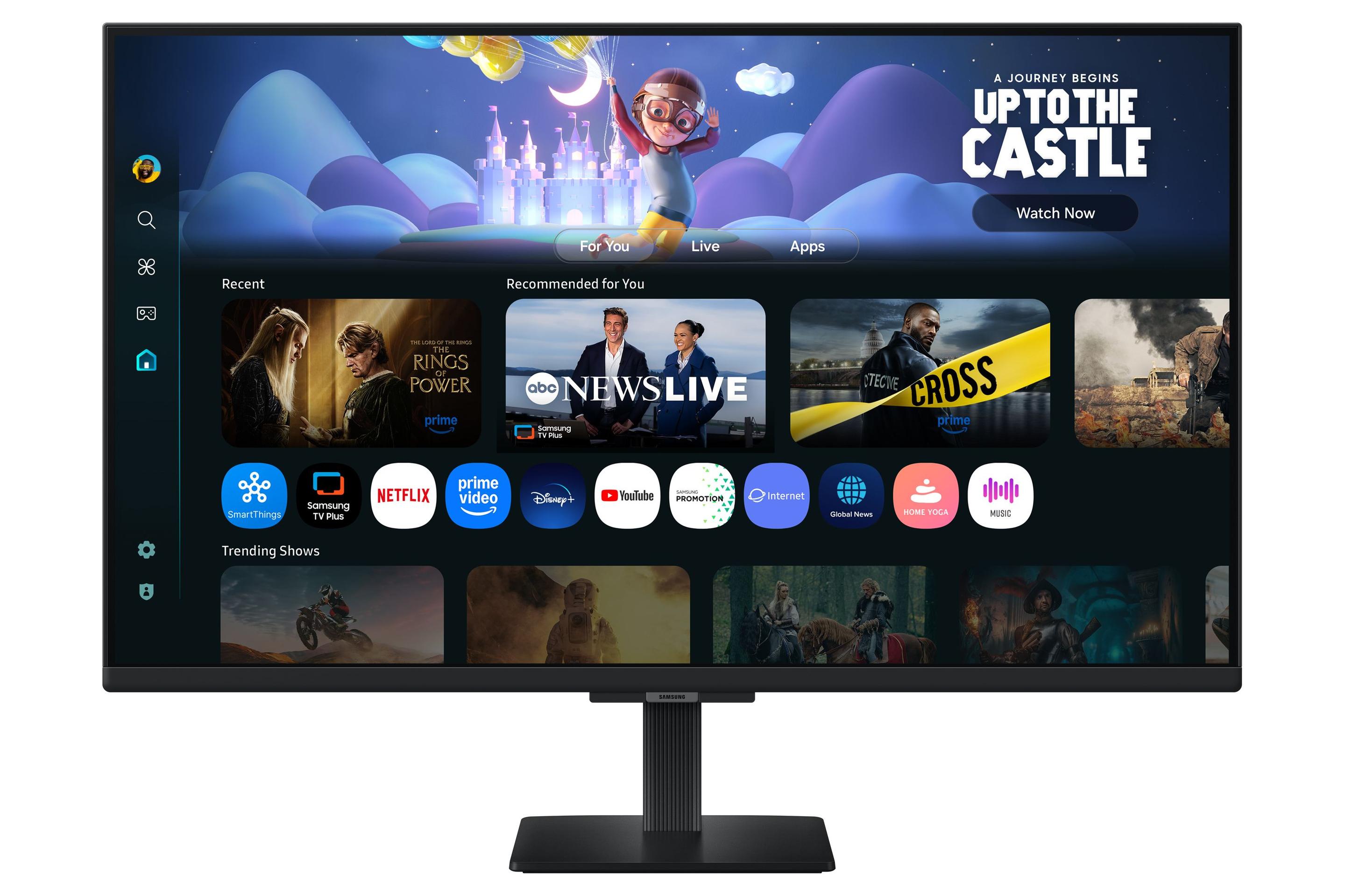 Monitor SAMSUNG M5 M50F LS32FM500EUXEN (32" - VA - 60 Hz - Preto) — miniatura 4