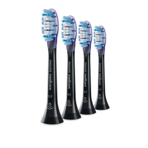 Cabeças de Escova Elétrica PHILIPS Sonicare G3 Premium Gum Care HX9054/88 (Preto) — miniatura 3