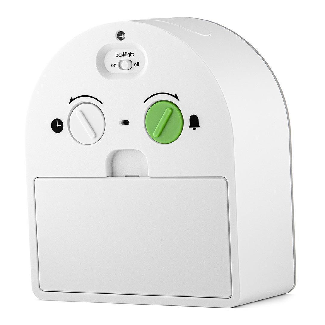 Despertador de Quartzo BRAUN BC22 (Branco e Amarelo) — miniatura 4