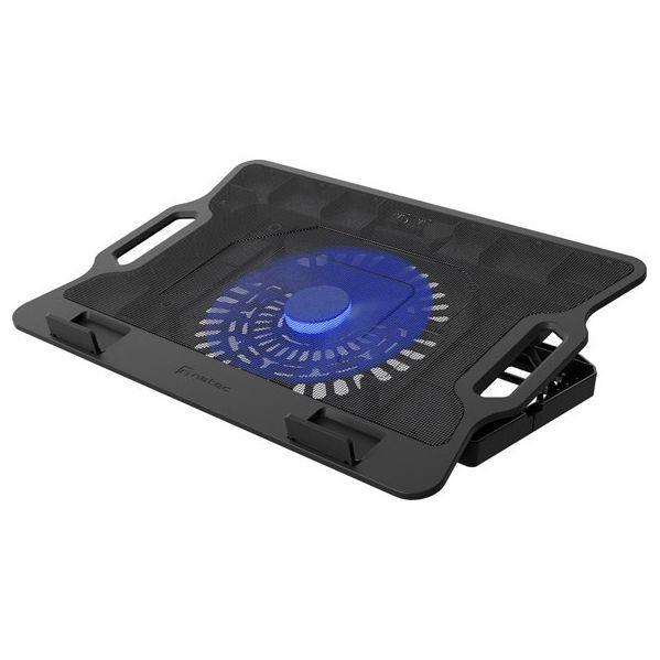 Base de Refrigeração para Portátil NATEC Dipper 2 (17,3" - Ventoinha 180 mm - Hub 2x USB-A - Preto), miniatura 2