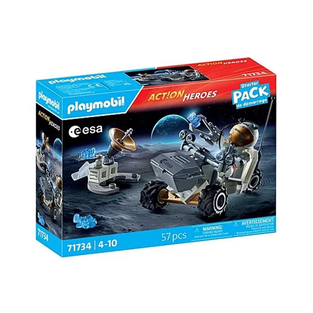 Conjunto de Construção PLAYMOBIL 71734 Missão Espacial (4 a 10 anos - Multicor)