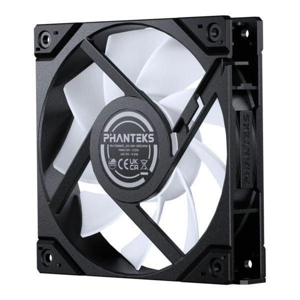 Ventoinha PHANTEKS M25 Gen2 PWM D-RGB 120 mm (2,76 W - Preto), miniatura 3