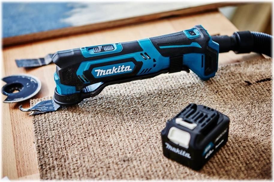 Ferramenta Multifunções Oscilante MAKITA TM30DSMJX5 (Azul/Preto), imagem 1