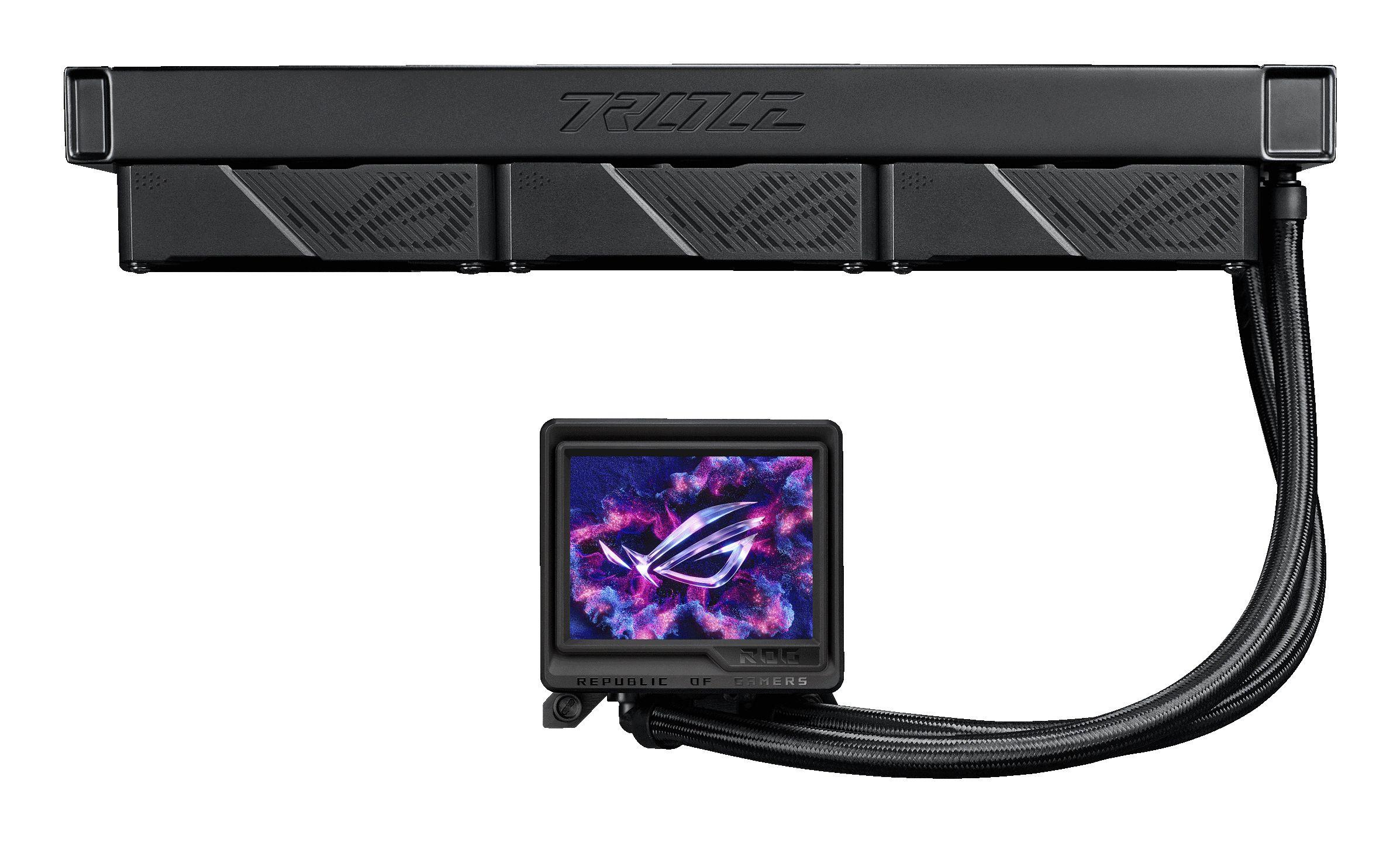 Refrigerador Líquido All-in-One ASUS ROG Ryujin III 360 ARGB Extreme (120 mm - 3 ventoinhas - 2800 RPM - Preto), miniatura 6