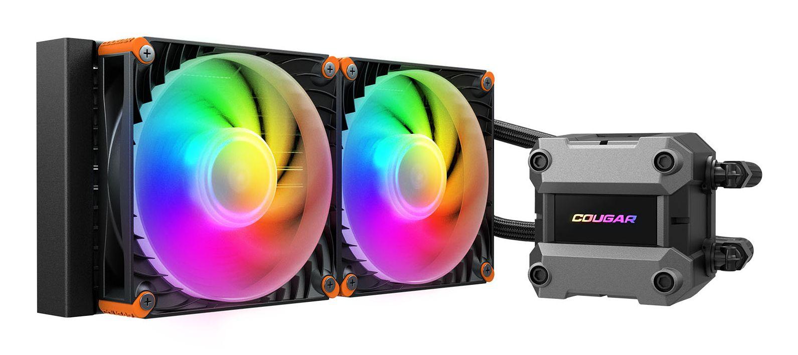Refrigeração Líquida CPU COUGAR Poseidon Ultra 240 (120 mm - 2200 RPM - Multi - Preto) — miniatura 2