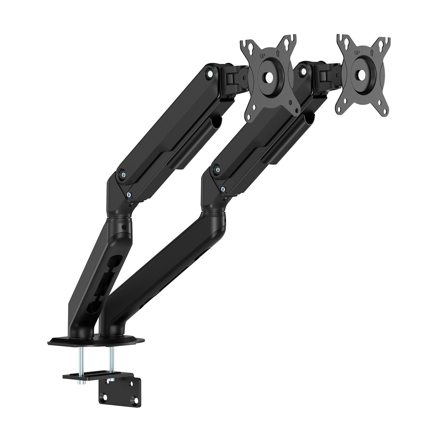 Suporte de Secretária para 2 Monitores/TV AISENS DT32TSR-451 (17-32" - 2x 9 kg - Preto), miniatura 2
