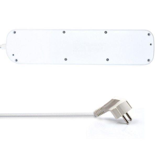 Régua de Tomadas EWENT EW3932-3M (Tipo F / Tipo L - Branco), miniatura 5