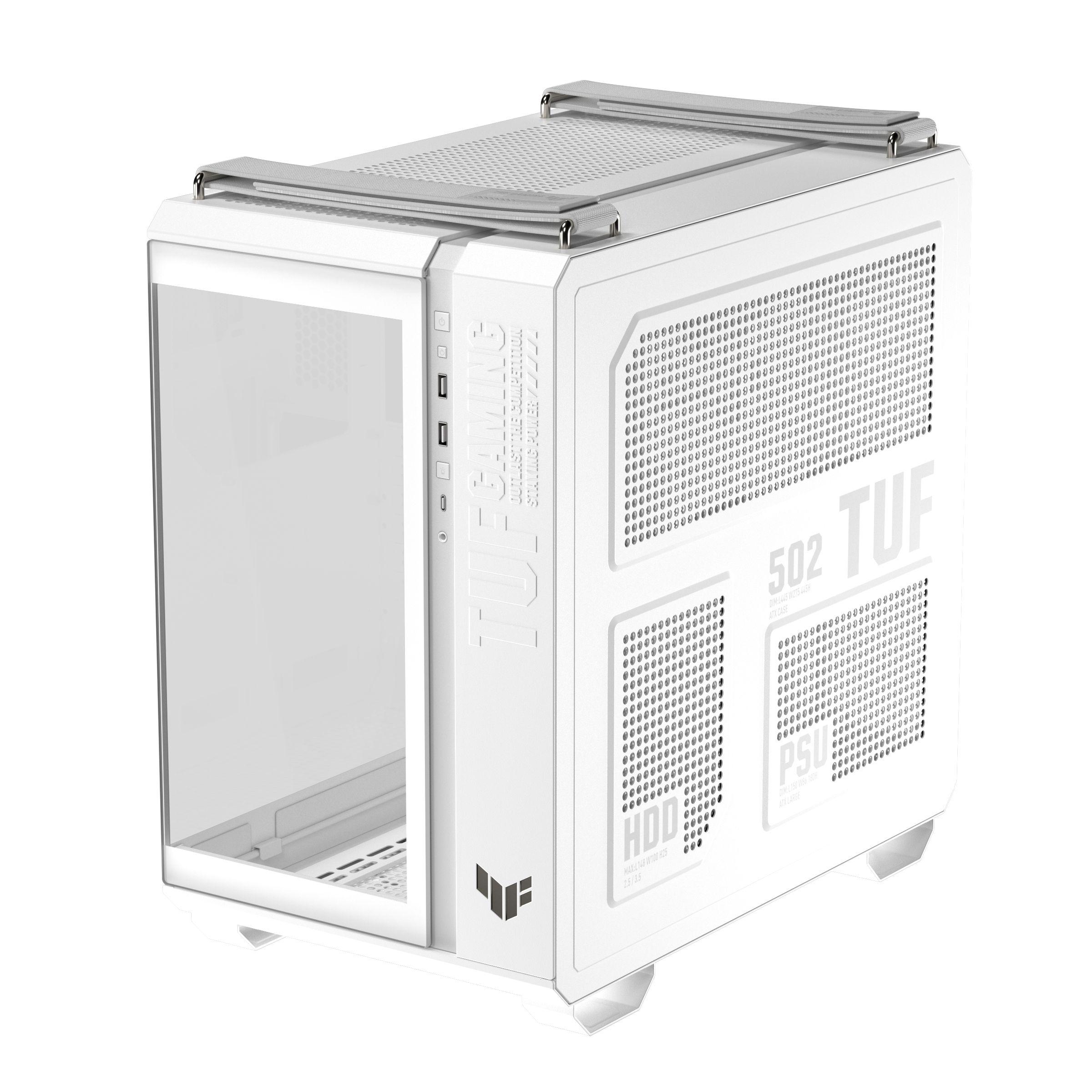 Caixa PC ASUS TUF Gaming GT502 Horizon TG ARGB (ATX, micro-ATX, Mini-ITX - Midi Tower - micro-ATX, Mini-ITX, ATX - Branco), miniatura 10